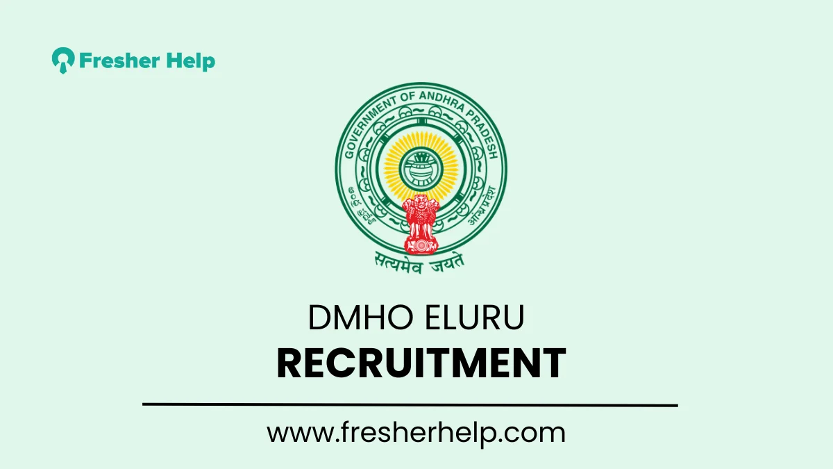 DMHO Eluru Recruitment