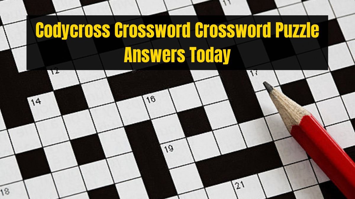 Codycross Crossword Puzzle Answers Today